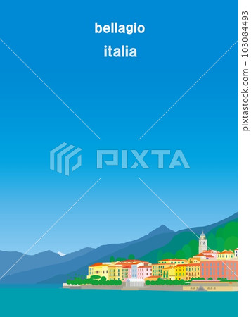 Bellagio Bellagio Lake Como lago di como Italy Italia 103084493