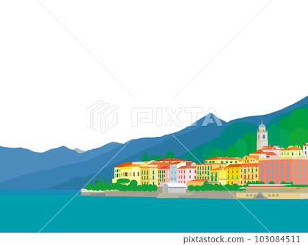 Bellagio Bellagio Lake Como lago di como Italy Italia 103084511