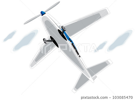Perspective of a Plane from Below Perspective of a Plane from Below 103085470