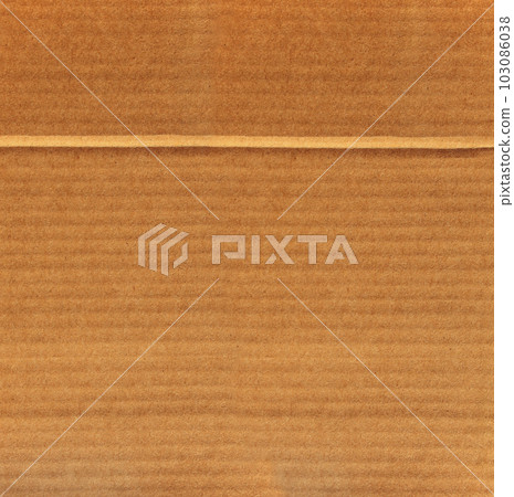 Striped cardboard texture. Horizontal or vertical banner with paper texture. Paper cardboard background. Recycled carton material Striped cardboard texture. Horizontal or vertical banner with paper texture. Paper cardboard background. Recycled carton material 103086038