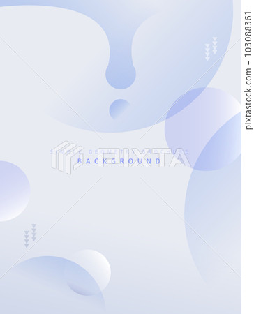 Simple Gradient Geometry Brochure - Stock Illustration [103088361] - PIXTA