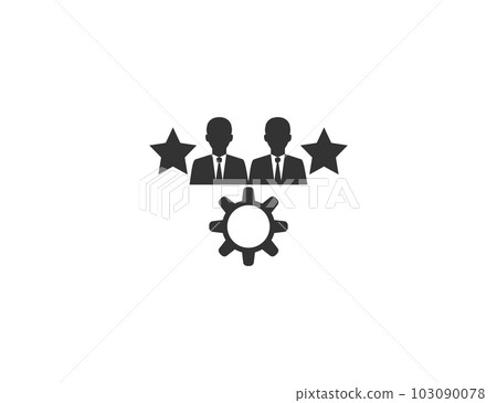 Talent management, ability icon. Vector illustration. 103090078