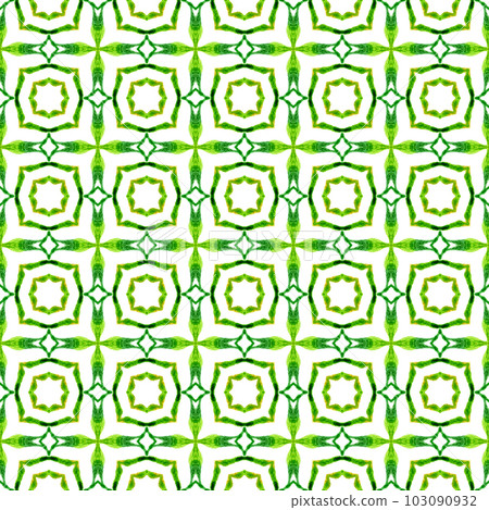 Repeating striped hand drawn border. Green fancy boho chic summer design. Textile ready likable print, swimwear fabric, wallpaper, wrapping. Striped hand drawn design. Repeating striped hand drawn border. Green fancy boho chic summer design. Textile ready likable print, swimwear fabric, wallpaper, wrapping. Striped hand drawn design. 103090932