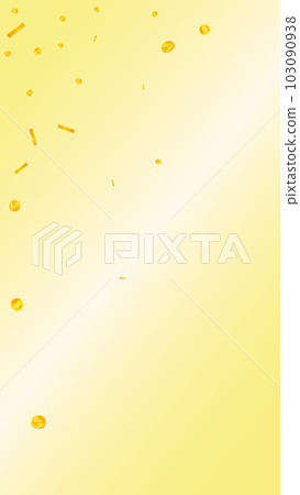 Swiss franc coins falling. Gold scattered CHF coins. Switzerland money. Great business success concept. Vector illustration. 103090938