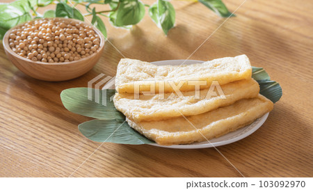 Fried and soybeans Fried and soybeans 103092970