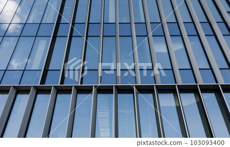 Abstract modern architecture fragment. 103093400