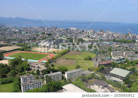 Beppu city (from Global Tower) 103093952