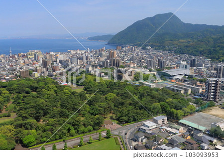 Beppu city (from Global Tower) 103093953