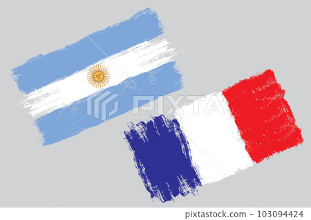 Flag of Argentina and France 103094424