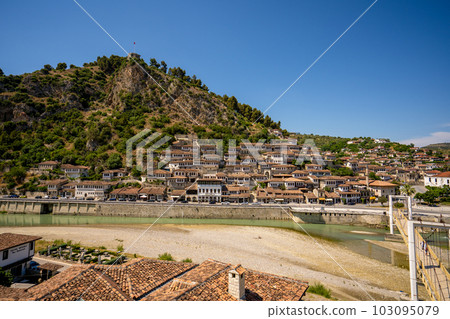 View at old city of Berat - Albania 103095079