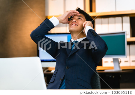 商人因麻煩而震驚 103095118