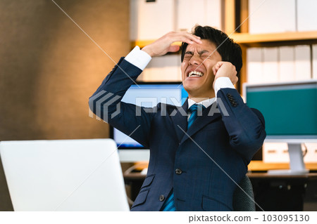 商人因麻煩而震驚 103095130