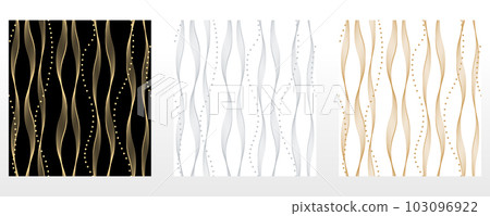 Set of abstract geometric patterns. Seamless vector backgrounds. Colored ornaments Graphic modern patterns Simple lattice graphic design Set of abstract geometric patterns. Seamless vector backgrounds. Colored ornaments Graphic modern patterns Simple lattice graphic design 103096922