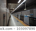 Less popular station platform 103097890