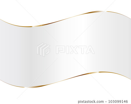 Luxurious line background horizontal position white & gold Luxurious line background horizontal position white & gold 103099146