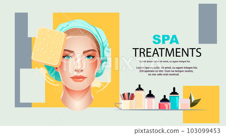 beauty woman with perfect makeup beautiful professional make-up salon make up fashion concept portrait 103099453