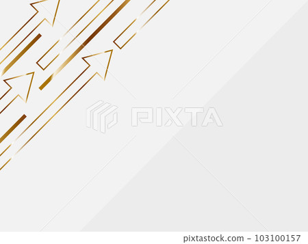 Luxurious arrow background horizontal position white & gold Luxurious arrow background horizontal position white & gold 103100157