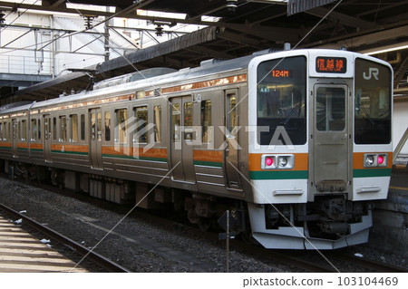 Shinetsu Main Line 211 series (4-car formation: Takasaki ⇔ Yokogawa) 103104469