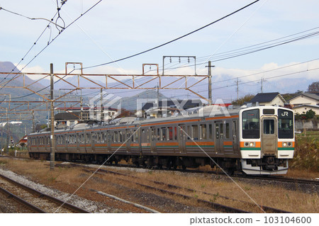 上越線211系列（4節列車：高崎⇔水上） 103104600