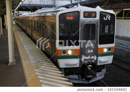上越線211系列(4節列車:高崎⇔水上) 上越線211系列(4節列車:高崎⇔水上) 103104602