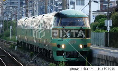 Express Yufuin no Mori JR Kyushu sightseeing train Express Yufuin no Mori JR Kyushu sightseeing train 103104940