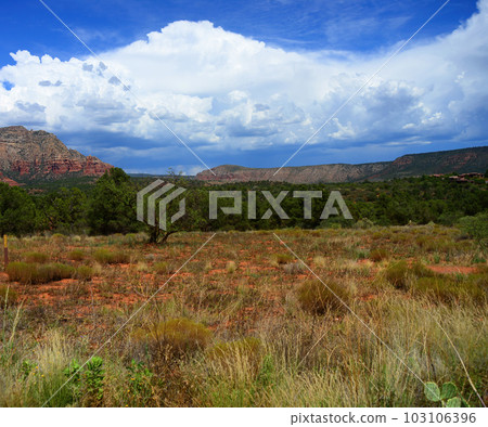 Sedona Arizona surrounding Red Rock Country 103106396