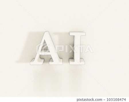 AI圖像簡單3D標誌 103108474