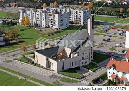 Parish Church of Blessed Aloysius Stepinac in Velika Gorica, Croatia Parish Church of Blessed Aloysius Stepinac in Velika Gorica, Croatia 103108679