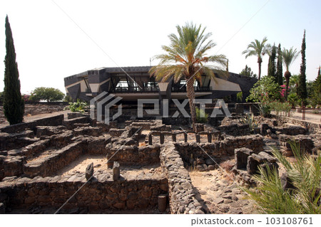 Church of the House of Peter in Capernaum, Israel 103108761
