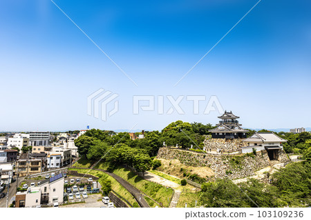 Hamamatsu Castle in Hamamatsu City, Shizuoka Prefecture, known as Tokugawa Ieyasu's success castle 103109236