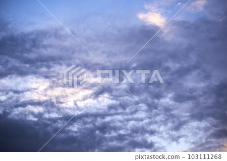 Blue sky full of white clouds, sunny day Blue sky full of white clouds, sunny day 103111268
