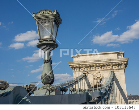 the city of Budapest at the danube river in hungary the city of Budapest at the danube river in hungary 103113645