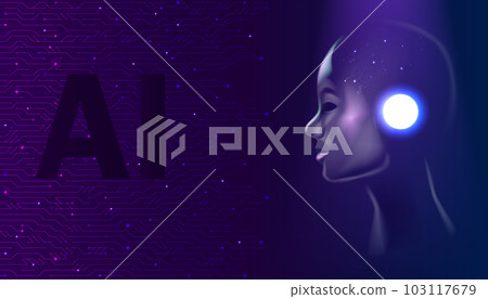 AI, Artificial intelligence. Ai digital brain. AI background. Neural netrwork concept backdrop AI, Artificial intelligence. Ai digital brain. AI background. Neural netrwork concept backdrop 103117679