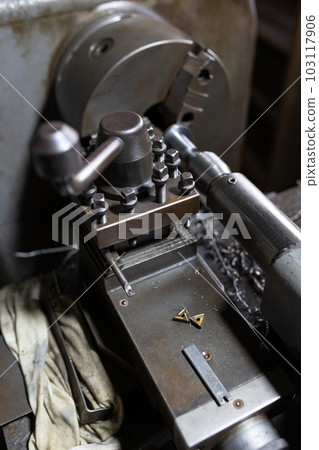Parts processing with lathe Parts processing with lathe 103117906