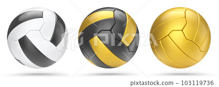 Set of soccer or football balls isolated on white background Set of soccer or football balls isolated on white background 103119736
