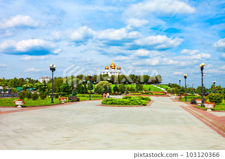 Strelka public park in Yaroslavl, Golden Ring of Russia 103120366
