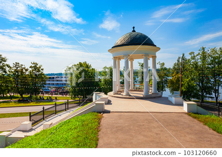 Pavilion in Kostroma city park, Russia Pavilion in Kostroma city park, Russia 103120660