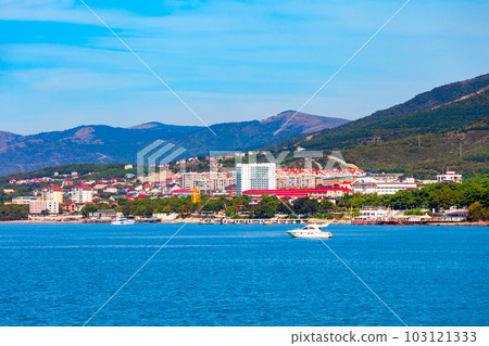 Gelendzhik aerial panoramic view, Russia Gelendzhik aerial panoramic view, Russia 103121333