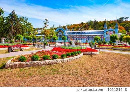 Fountain in Pyatigorsk city, Russia 103121348