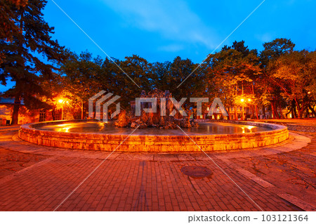Fountain in the centre of Pyatigorsk Fountain in the centre of Pyatigorsk 103121364