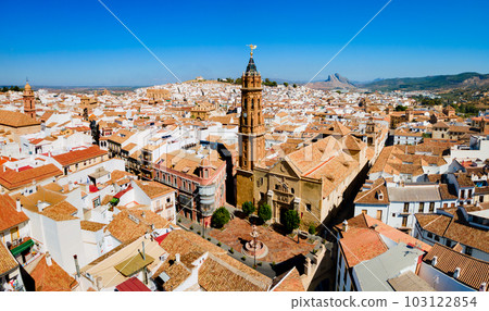Saint Sebastian Parish Church in Antequera city, Spain Saint Sebastian Parish Church in Antequera city, Spain 103122854