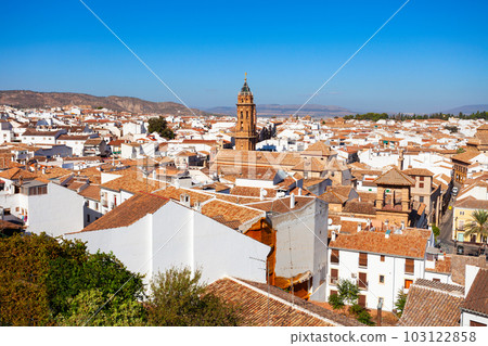 Saint Sebastian Parish Church in Antequera city, Spain Saint Sebastian Parish Church in Antequera city, Spain 103122858