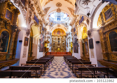 Iglesia San Juan Dios in Antequera city, Spain Iglesia San Juan Dios in Antequera city, Spain 103122862