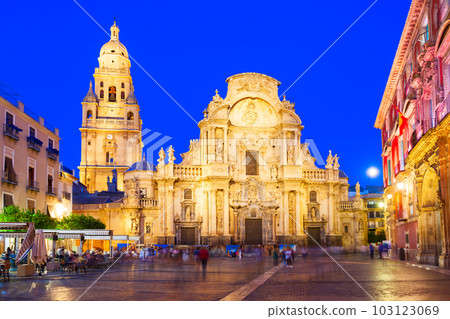 Saint Mary Cathedral in Murcia city, Spain Saint Mary Cathedral in Murcia city, Spain 103123069