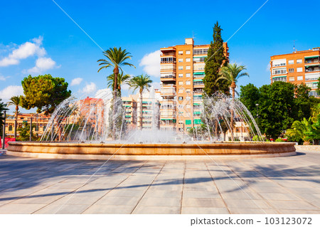 Circular Square in the centre of Murcia, Spain Circular Square in the centre of Murcia, Spain 103123072