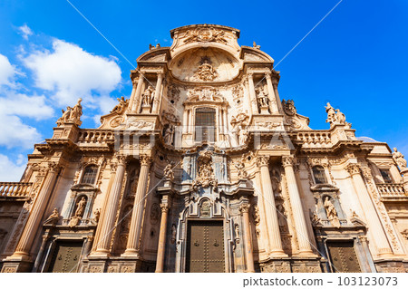 Saint Mary Cathedral in Murcia city, Spain Saint Mary Cathedral in Murcia city, Spain 103123073