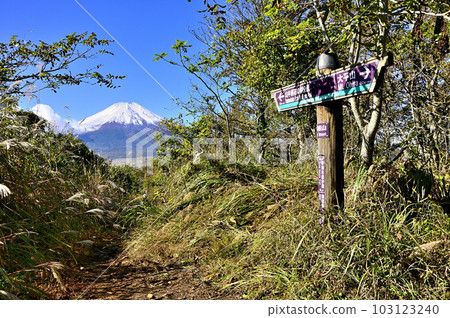 從多子地塊的飯盛山山頂看到的富士山 從多子地塊的飯盛山山頂看到的富士山 103123240