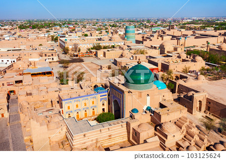 Pakhlavan Makhmoud Mausoleum at Ichan Kala, Khiva Pakhlavan Makhmoud Mausoleum at Ichan Kala, Khiva 103125624