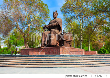 Amir Timur or Tamerlane monument, Samarkand Amir Timur or Tamerlane monument, Samarkand 103126195