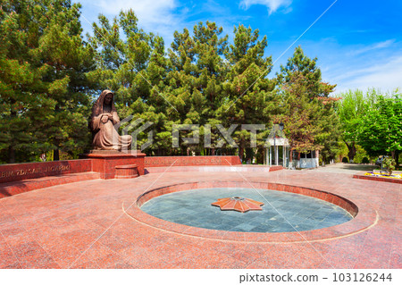 Mourn Mother War Memorial Monument, Samarkand Mourn Mother War Memorial Monument, Samarkand 103126244